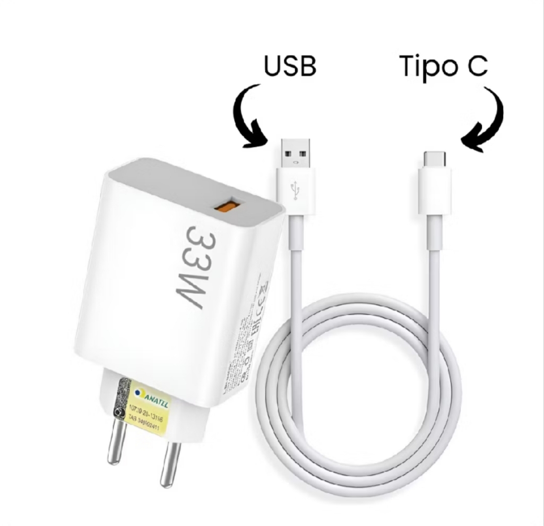 CARREGADOR TIPO C